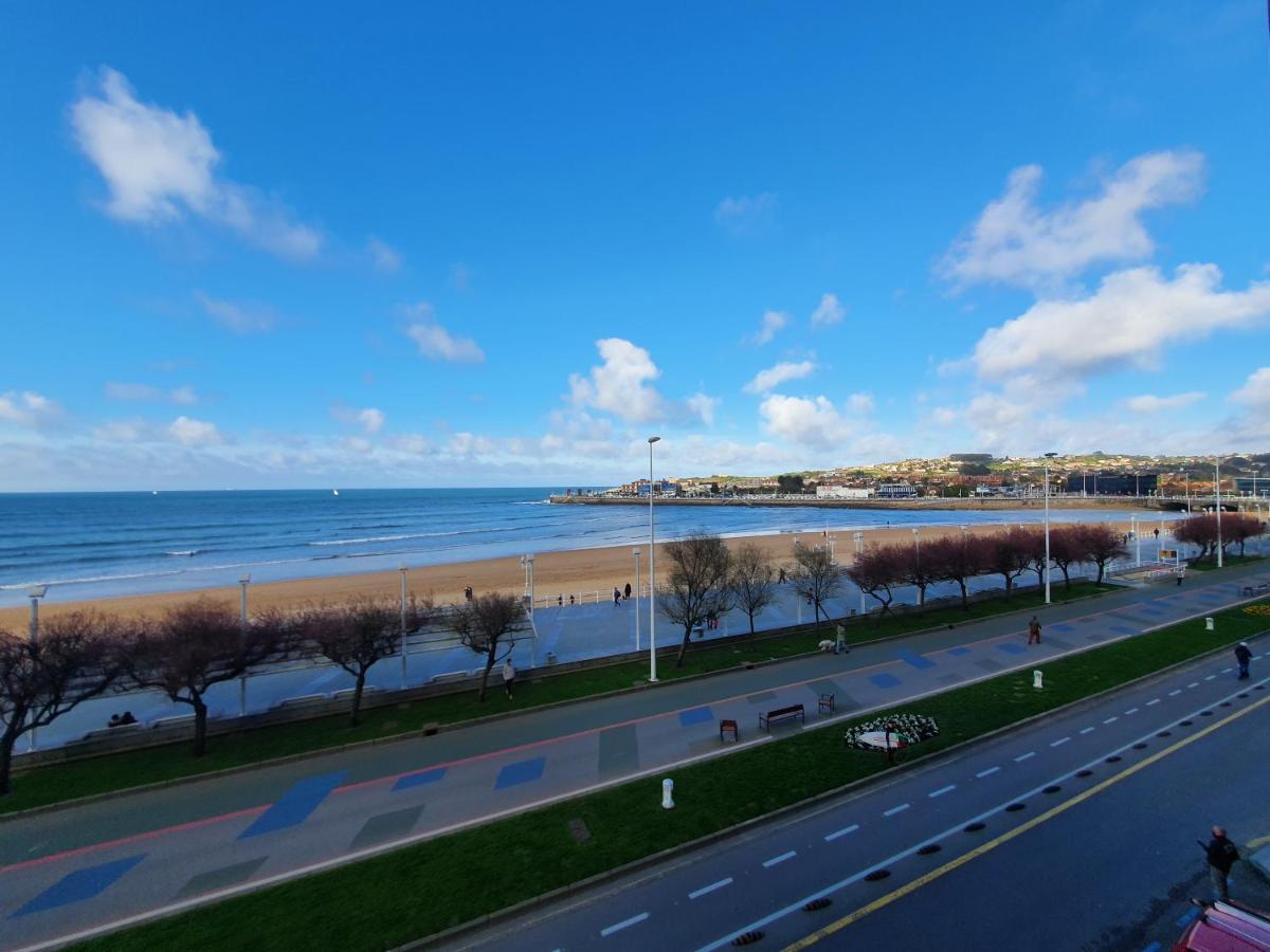 Apartmán Playa 12 - El Lujo De Estar En 1ª Linea De Playa - Vut-4043-As Gijón Exteriér fotografie
